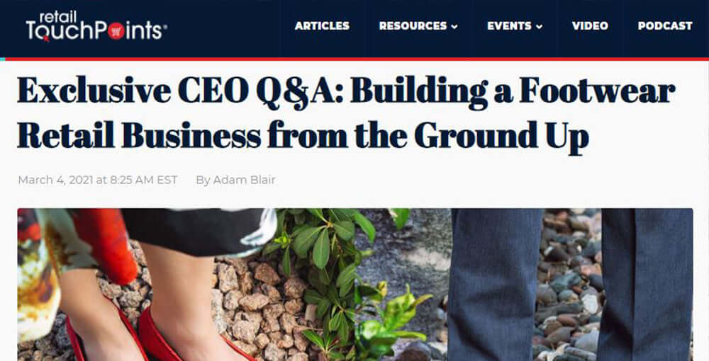 Retail TouchPoints Q&A with CEO of HARMONY783: Building a Retail Footwear Business From the Ground Up