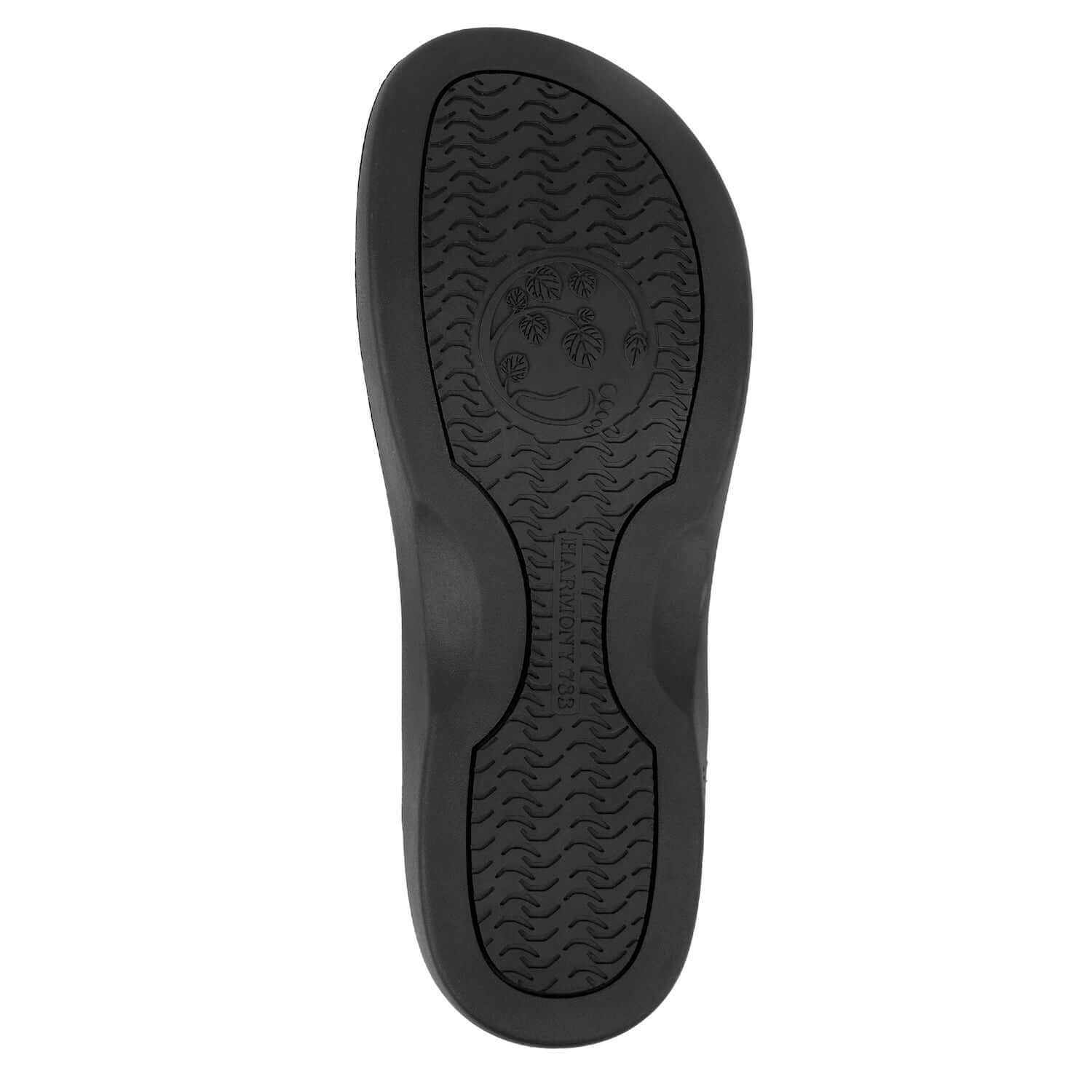 Harmony 783 Cameron Men’s Grounding Conductive Earthing Sandal in Chestnut Nubuck Flip Flop
outsole view