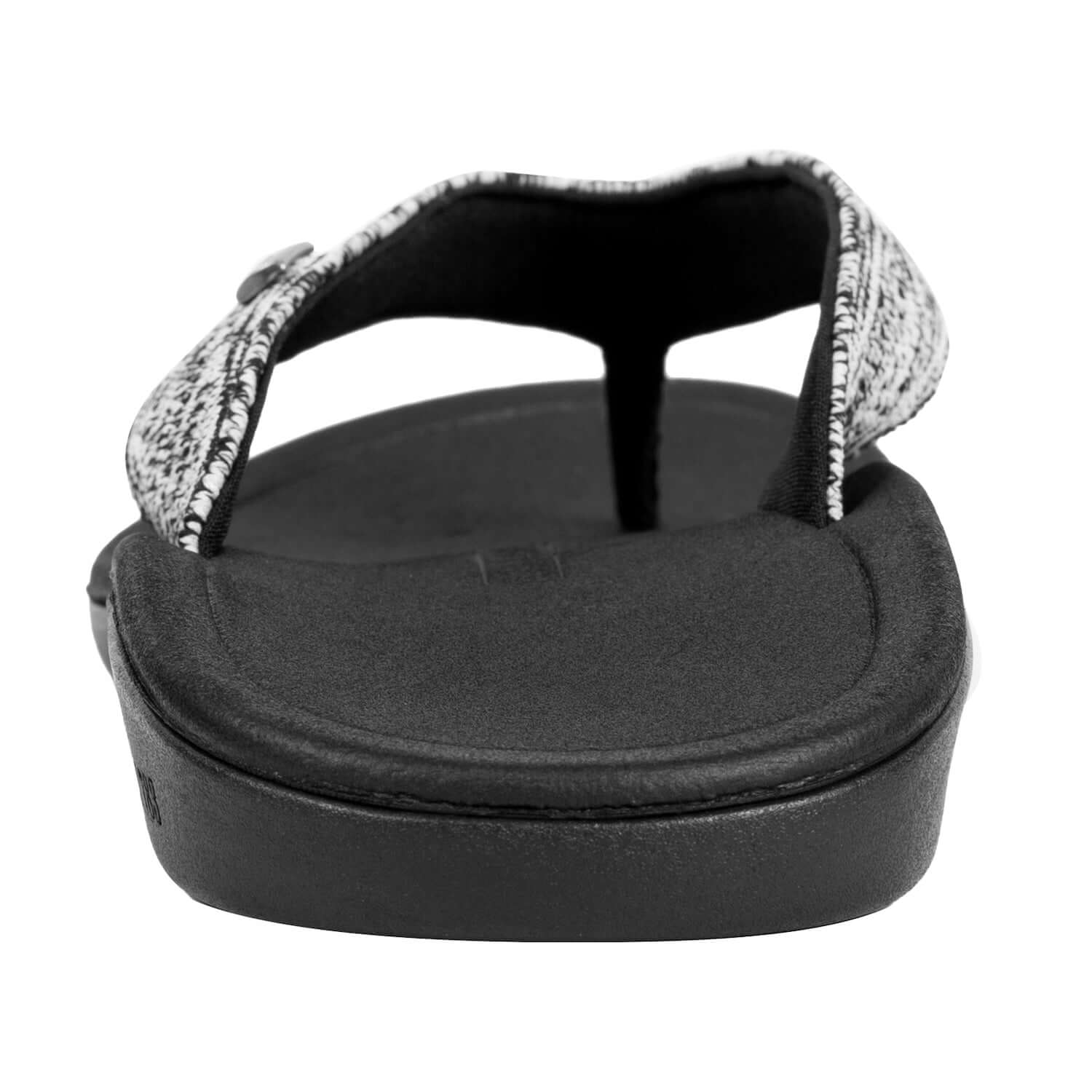 Harmony 783 Tatum knit Flip Flop and sandal
heather grey conductive grounding and earthing footbed
heel Angle