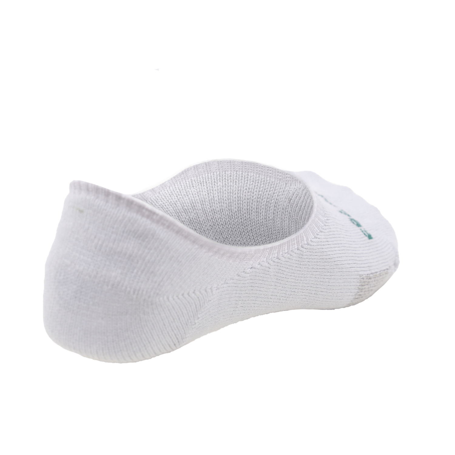 Harmony 783 No Show Grey Grounding Socks Organic Cotton
Heel angle