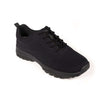 Category view of black bamboo knit grounding sneaker for men and women