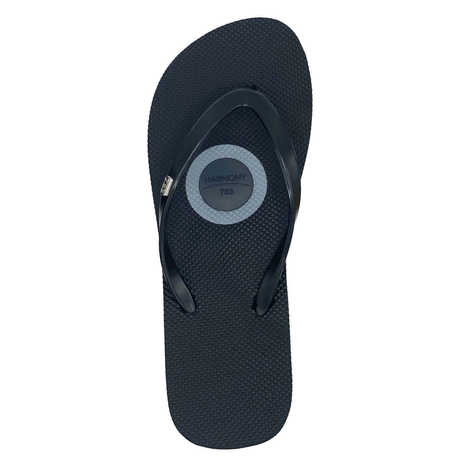 Harmony 783 Grounding Flip Flop
Black conductive plug earthing
top View