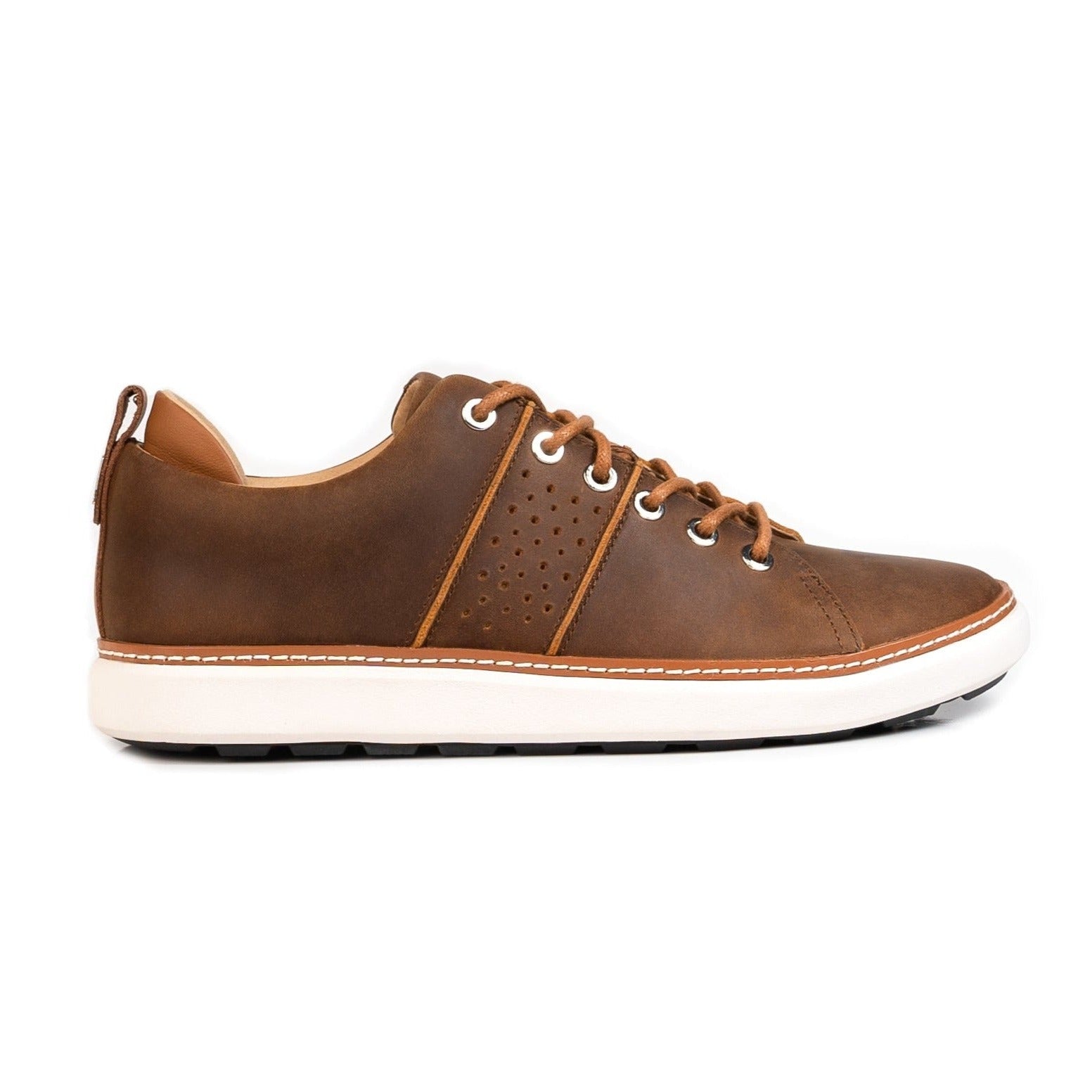 Classic Walker • Brown & White Leather