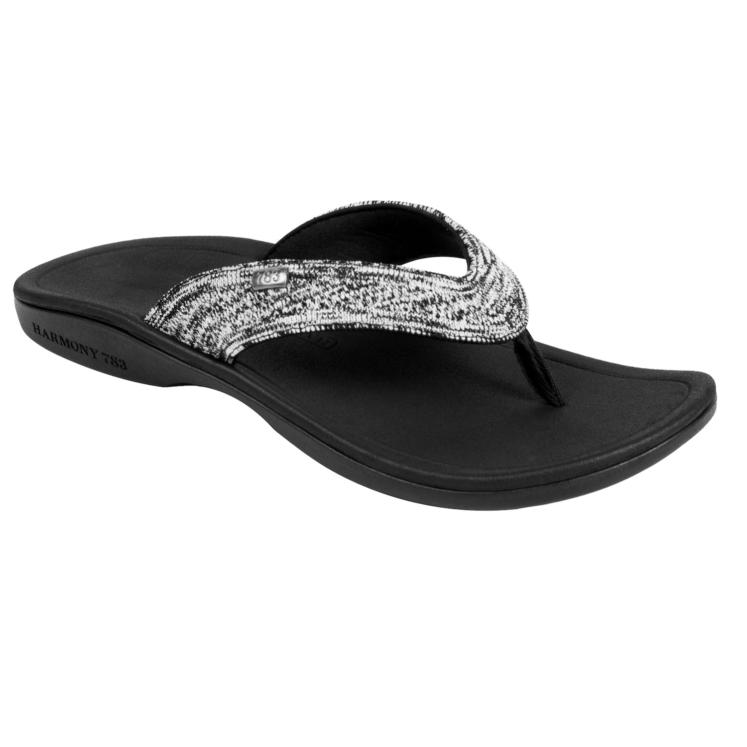 
Harmony 783 Tatum knit Flip Flop and sandal 
heather grey conductive grounding and earthing footbed
Category Angle