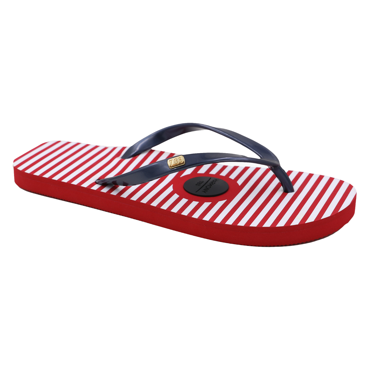 Harmony 783 Plug Flip Flop 
Red White and Blue 
Category Angle