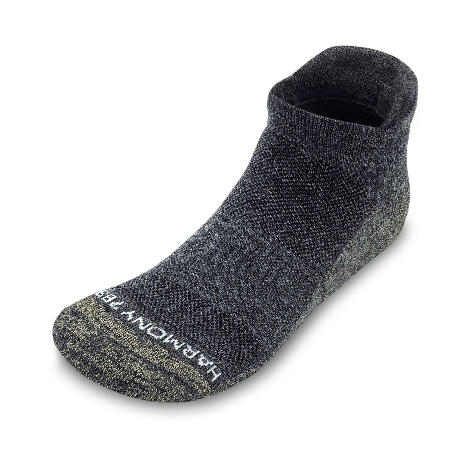 Harmony 783 Low Cut Grey  Grounding Socks Merino Wool with Silver Stitching
Hero