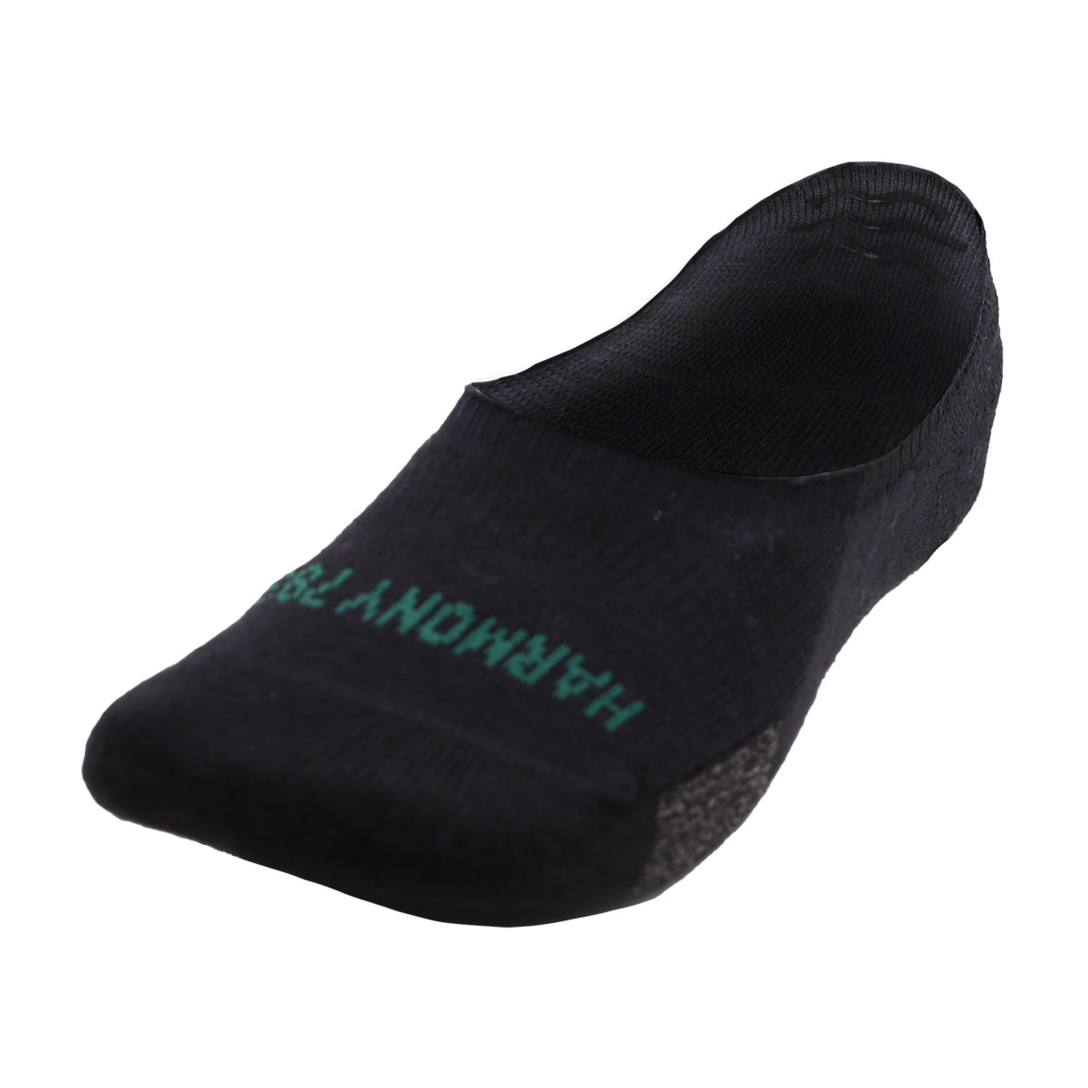 Harmony 783 No Show Black Grounding Socks Organic Cotton with Silver Threads
Hero View