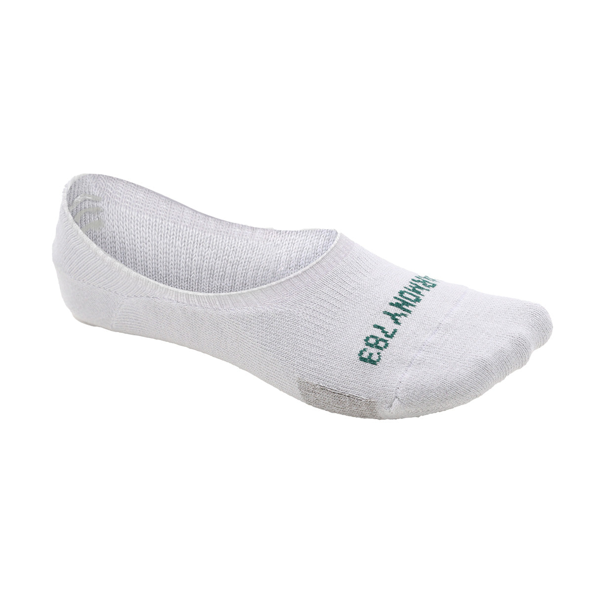 Slip-On No-Show Grounding Socks • Grey Organic Cotton