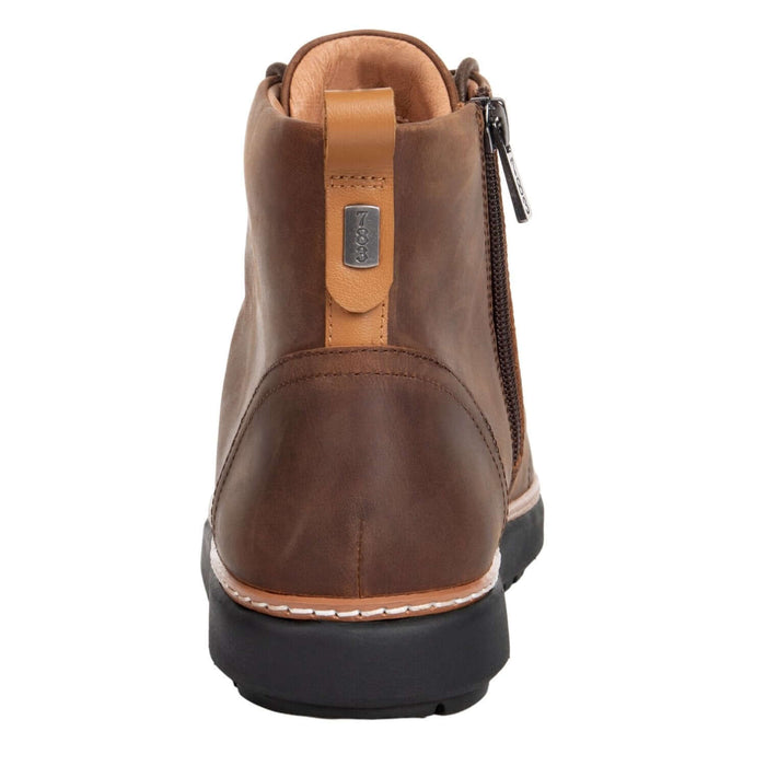 Brown Leather Walking Boots | Charlie High-Top | HARMONY 783