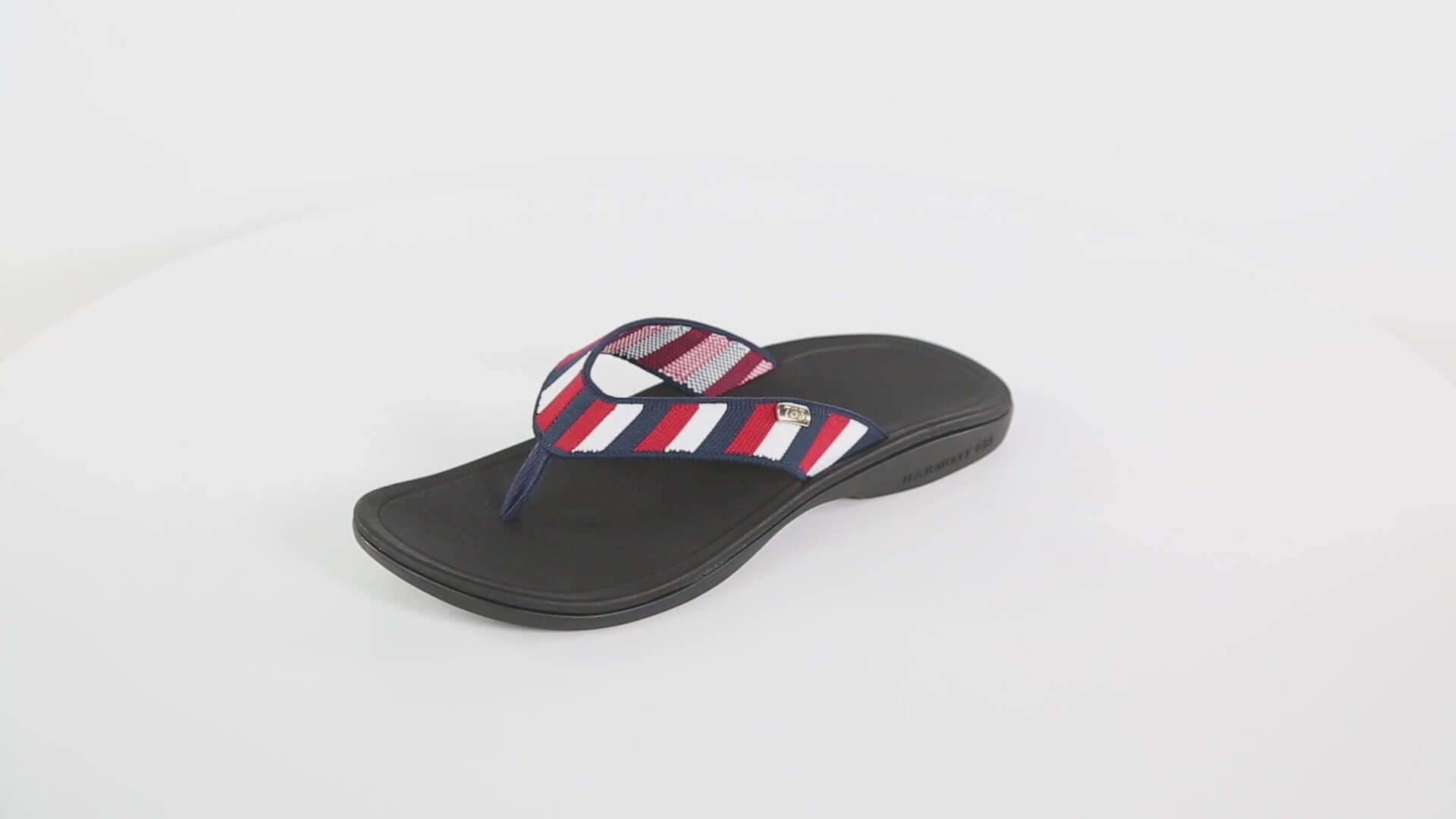 360 video Harmony 783 tatum heather grey sandal  and flip flop for grounding and earthing