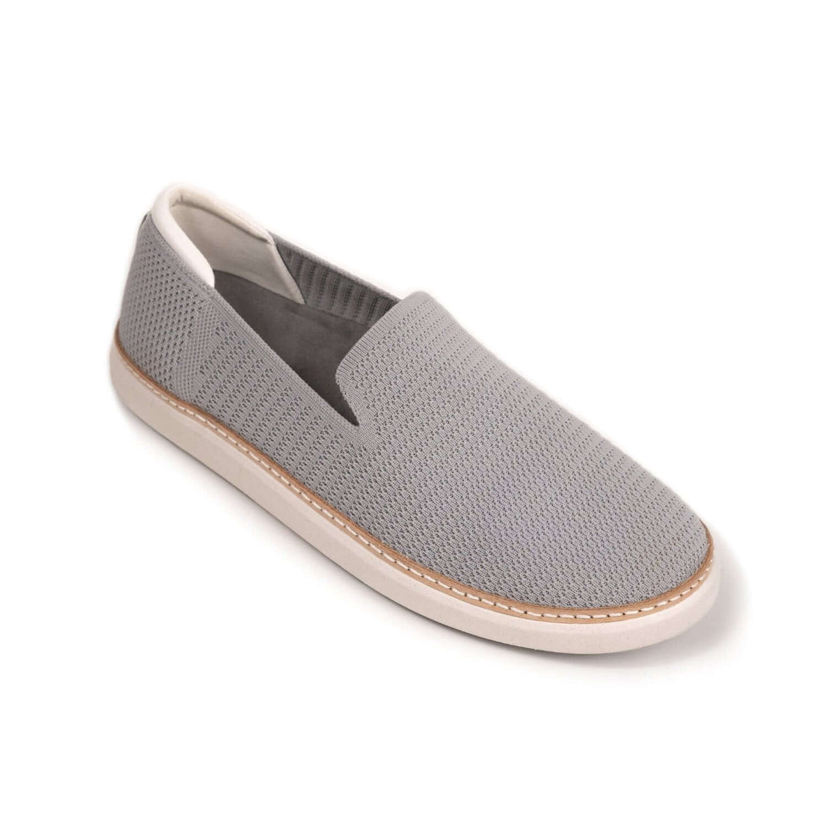 Grounding Slip-On • Grey Bamboo Knit - W5.5/M4
